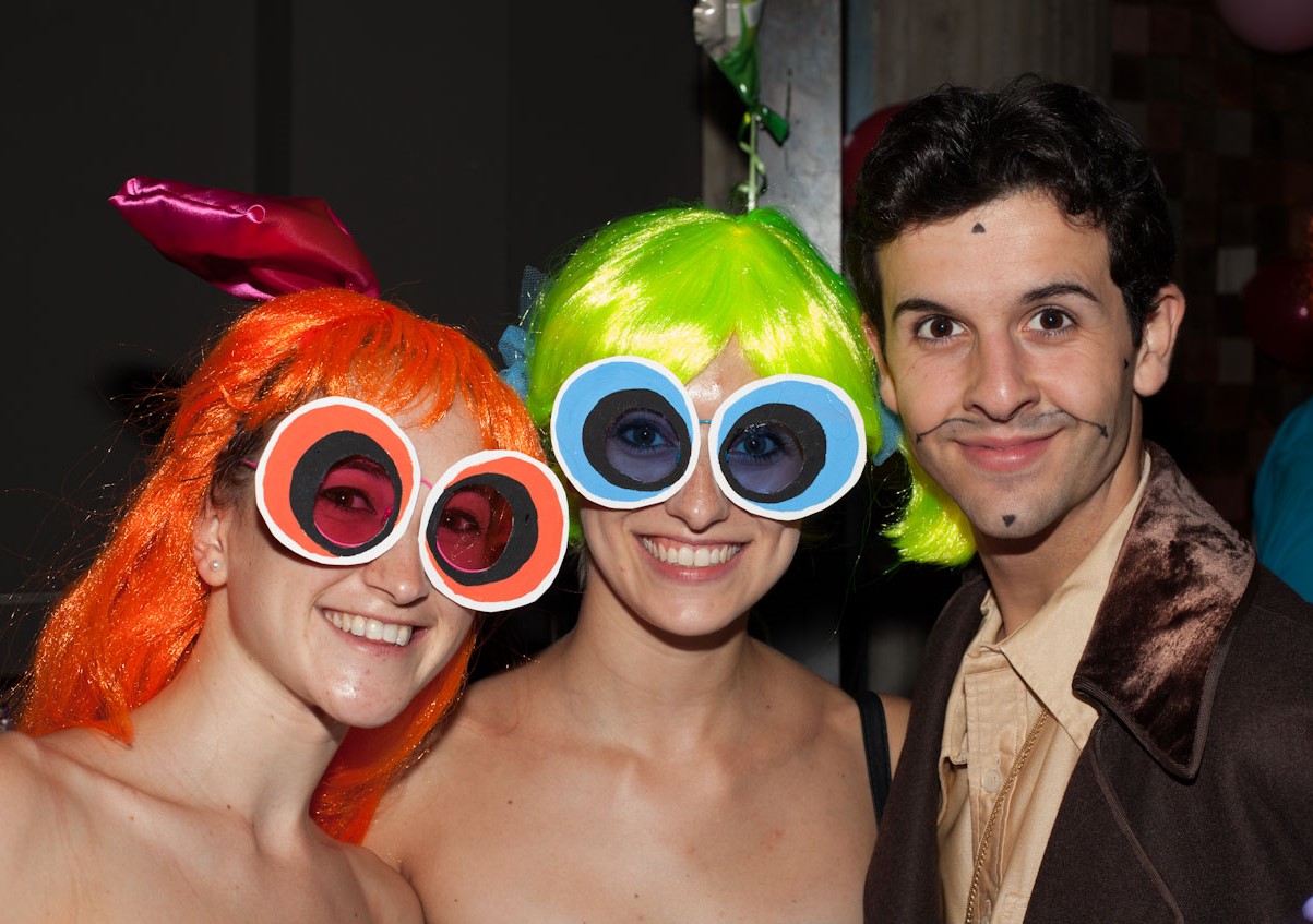 Bilder und Fotos, Kostümparty, Charaktere aus Animationsfilmen