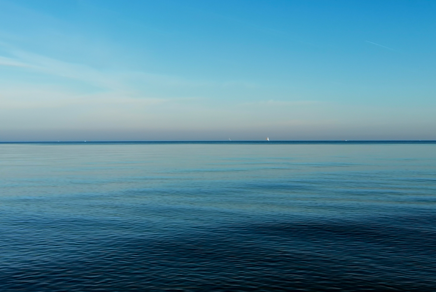 Wandbilder blaues Meer für als Deko für Office und Zuhause. 